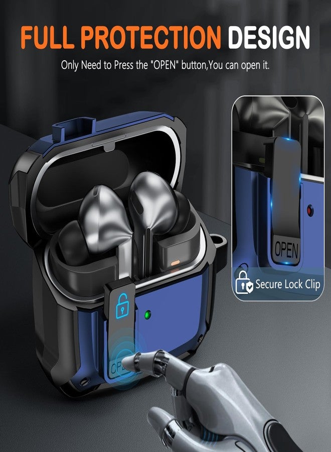 Polislime Compatible with Samsung Galaxy Buds3 FE (2025) / Buds3 Pro (2024) / Buds 3 Case (2024) with Secure Lock Clip & Cleaning kit - Image 3